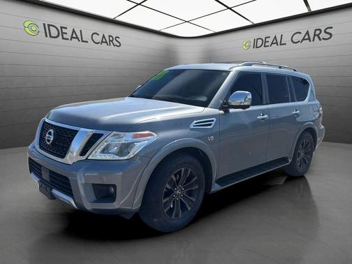 Gun Metallic 2018 Nissan Armada Platinum