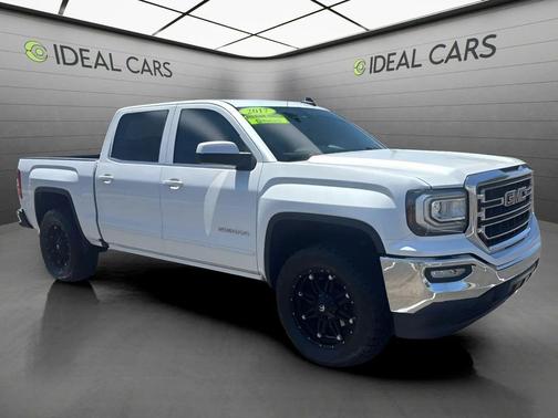 Summit White 2017 GMC Sierra 1500 SLE