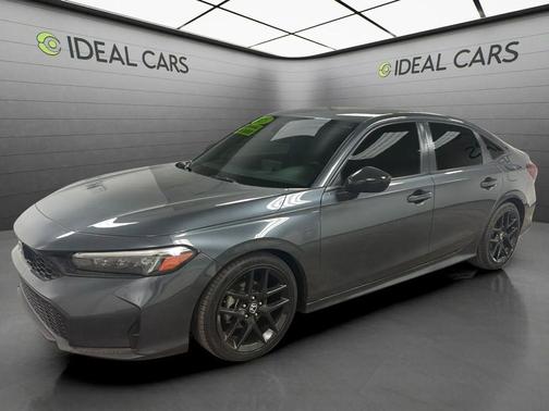 Sonic Gray Pearl 2025 Honda Civic Sport