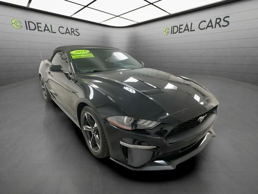 Shadow Black 2019 Ford Mustang EcoBoost