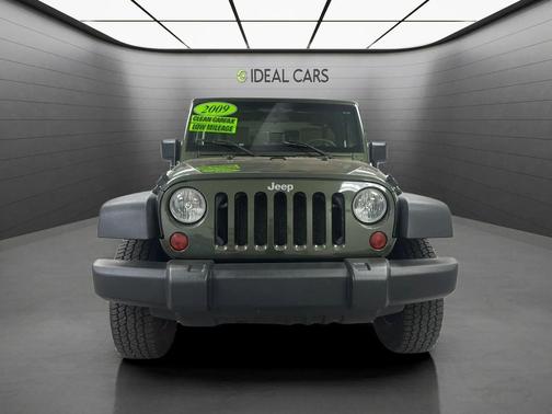 Jeep Green Metallic Clearcoat 2009 Jeep Wrangler X