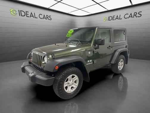 Jeep Green Metallic Clearcoat 2009 Jeep Wrangler X