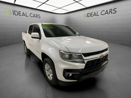 Summit White 2022 Chevrolet Colorado LT