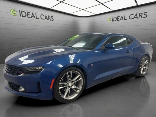 Riverside Blue Metallic 2019 Chevrolet Camaro 1LT