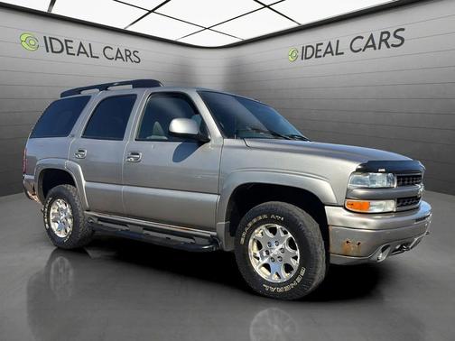 Light Pewter Metallic 2002 Chevrolet Tahoe Z71