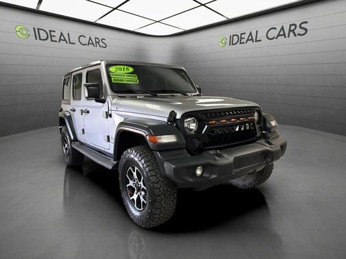 Billet Silver Metallic Clearcoat 2018 Jeep Wrangler Unlimited Sport