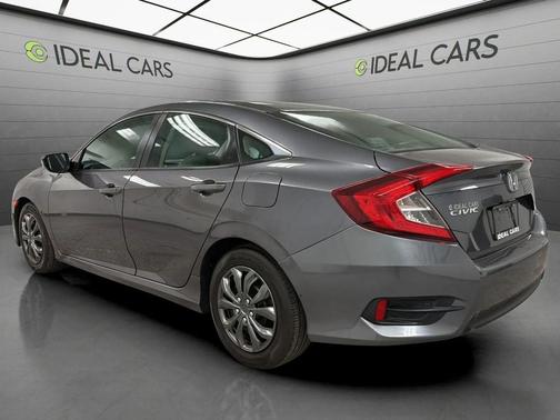 Modern Steel Metallic 2016 Honda Civic LX