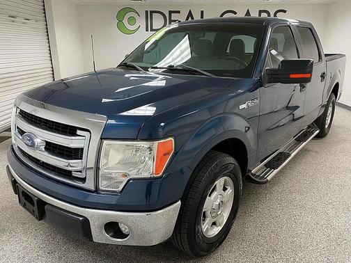 DARK BLUE 2013 Ford F-150 XLT