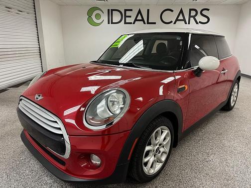 RED 2015 MINI Hardtop Cooper