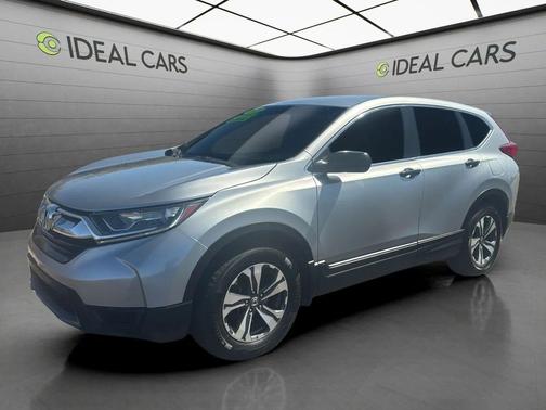 Lunar Silver Metallic 2018 Honda CR-V LX