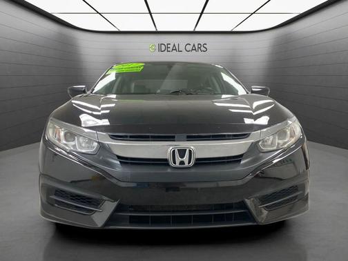 Crystal Black Pearl 2017 Honda Civic LX