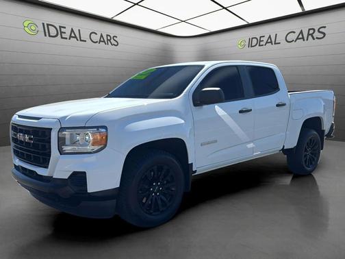 Summit White 2021 GMC Canyon Elevation Standard