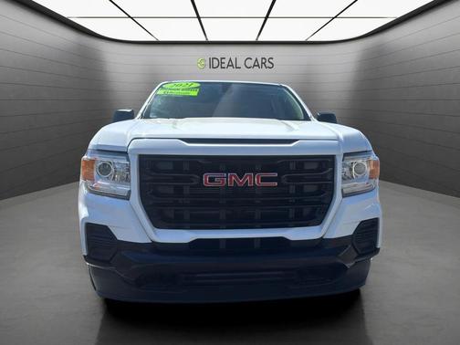 Summit White 2021 GMC Canyon Elevation Standard