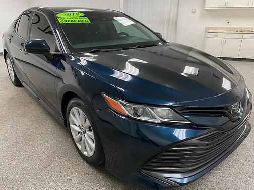 DARK BLUE 2018 Toyota Camry LE