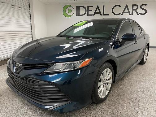 DARK BLUE 2018 Toyota Camry LE