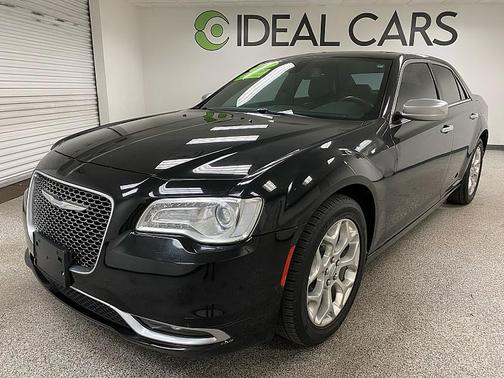 BLACK 2017 Chrysler 300C Platinum