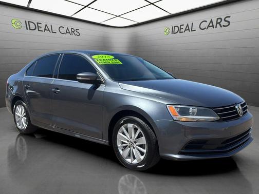 Platinum Gray Metallic 2015 Volkswagen Jetta Auto SE w/Connectivity