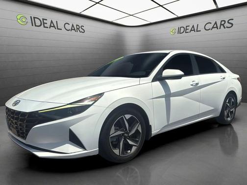 Serenity White Pearl 2023 Hyundai ELANTRA SEL