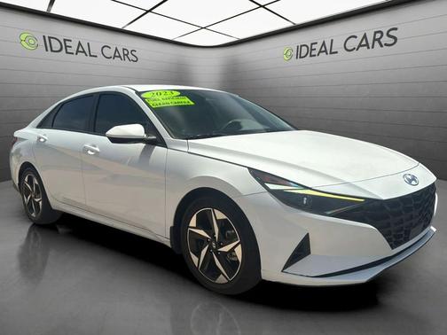 Serenity White Pearl 2023 Hyundai ELANTRA SEL
