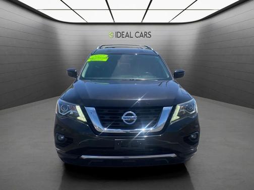 Magnetic Black 2017 Nissan Pathfinder SV