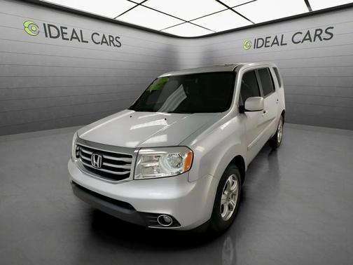 Alabaster Silver Metallic 2012 Honda Pilot EX-L