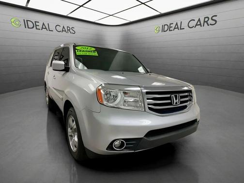 Alabaster Silver Metallic 2012 Honda Pilot EX-L