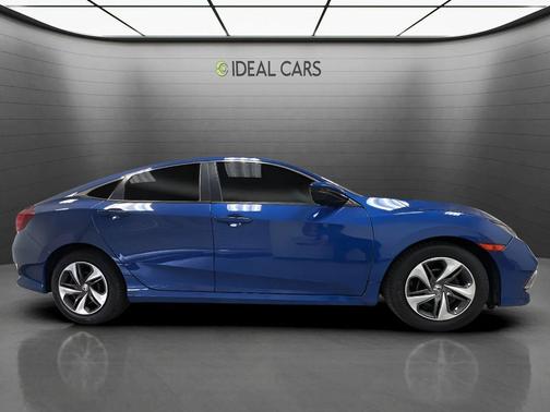 Blue 2019 Honda Civic LX