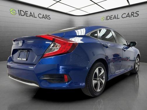 Blue 2019 Honda Civic LX