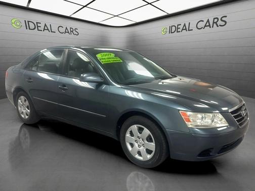 Willow Gray 2009 Hyundai SONATA GLS