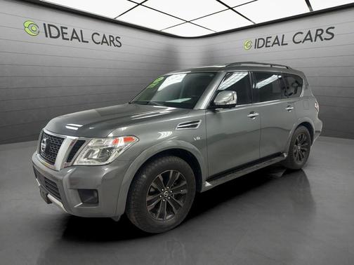 Gun Metallic 2018 Nissan Armada Platinum