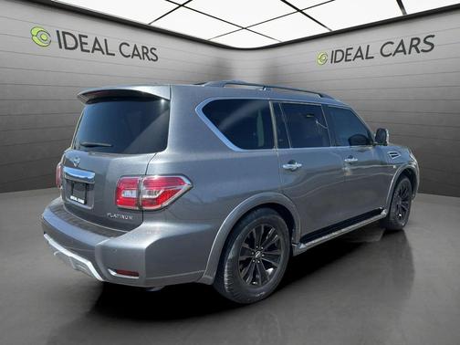 Gun Metallic 2018 Nissan Armada Platinum