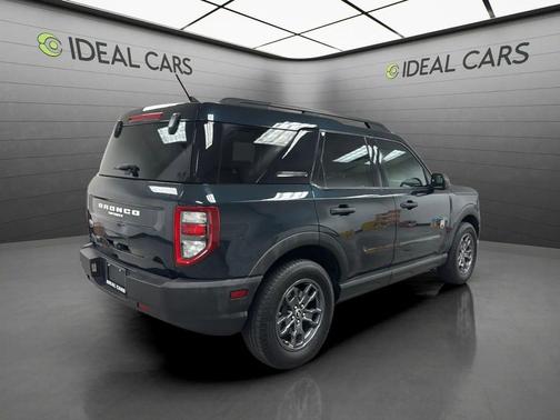Alto Blue Metallic Tinted Clearcoat 2021 Ford Bronco Sport Big Bend