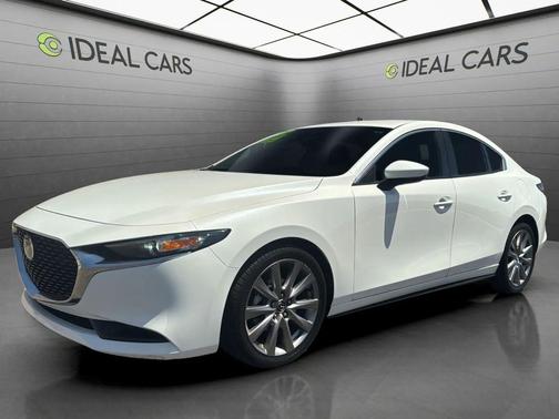 Snowflake White Pearl Mica 2020 Mazda Mazda3 FWD w/Select Package