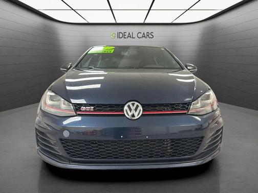 Night Blue Metallic 2017 Volkswagen Golf GTI 2.0T S 4-Door