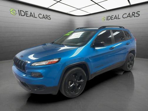 Hydro Blue Pearlcoat 2017 Jeep Cherokee Sport