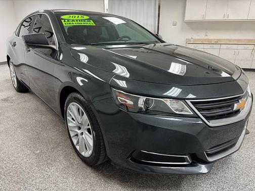 Nightfall Gray Metallic 2018 Chevrolet Impala 1LS