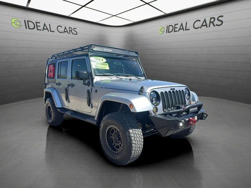 Billet Metallic Clearcoat 2014 Jeep Wrangler Unlimited Sahara
