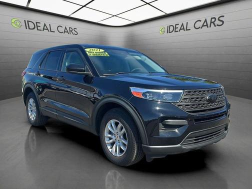 Agate Black 2021 Ford Explorer Base