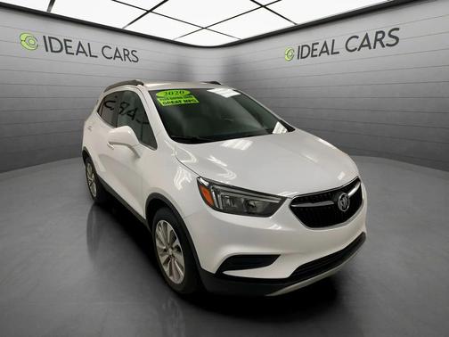 Summit White 2020 Buick Encore Preferred