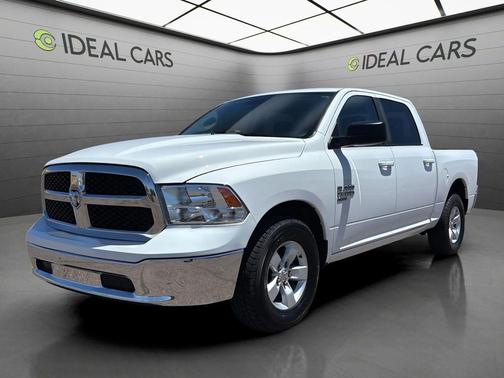Bright White Clearcoat 2021 RAM 1500 Classic SLT