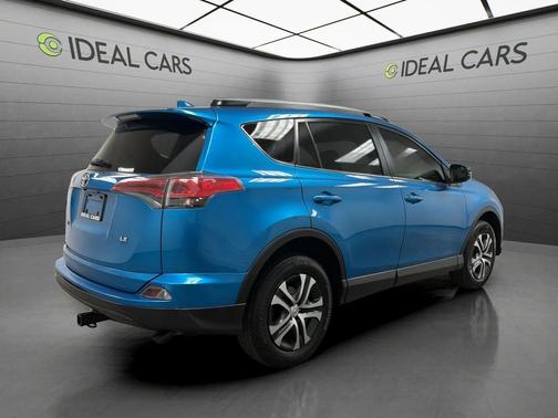 Galactic Aqua Mica 2017 Toyota RAV4 LE
