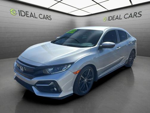 Lunar Silver Metallic 2020 Honda Civic Sport