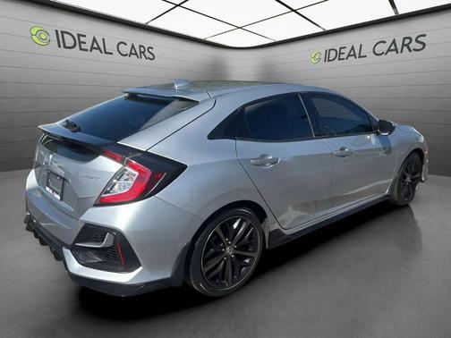 Lunar Silver Metallic 2020 Honda Civic Sport