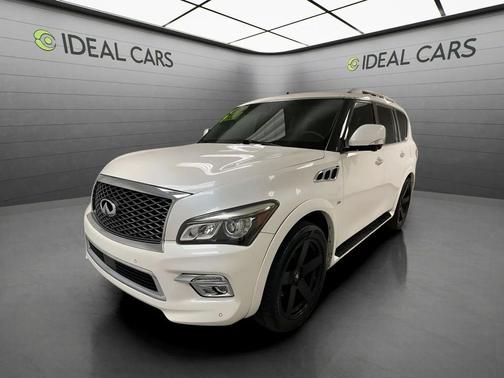 DIAMOND WHITE 2015 INFINITI QX80 Base