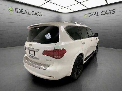 DIAMOND WHITE 2015 INFINITI QX80 Base