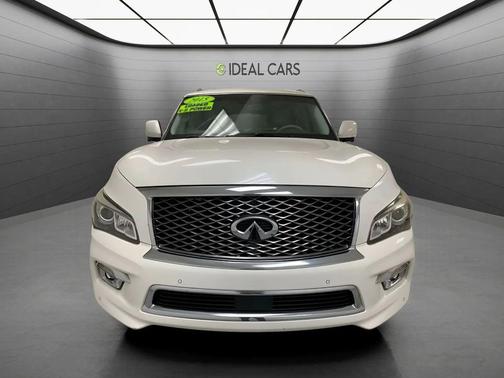 DIAMOND WHITE 2015 INFINITI QX80 Base