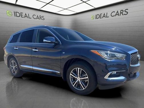 Hermosa Blue 2018 INFINITI QX60 Base