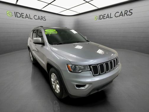 Billet Silver Metallic Clearcoat 2021 Jeep Grand Cherokee Laredo