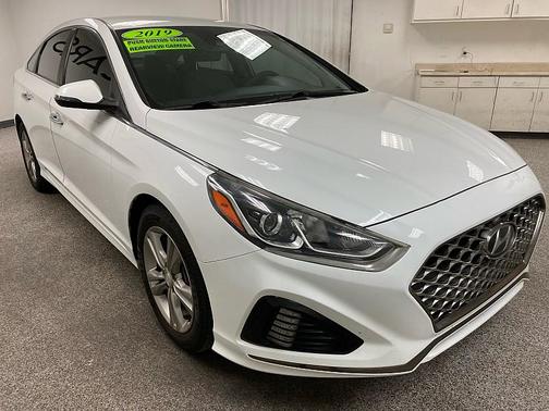 Quartz White Pearl 2019 Hyundai SONATA SEL