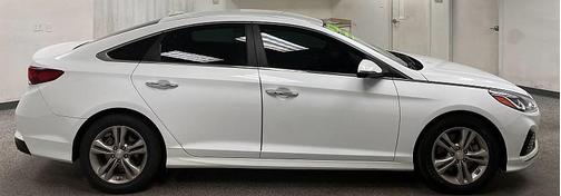 Quartz White Pearl 2019 Hyundai SONATA SEL